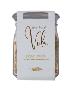Ginger Orange - detox + weight management blend - Vida Teas For Life
