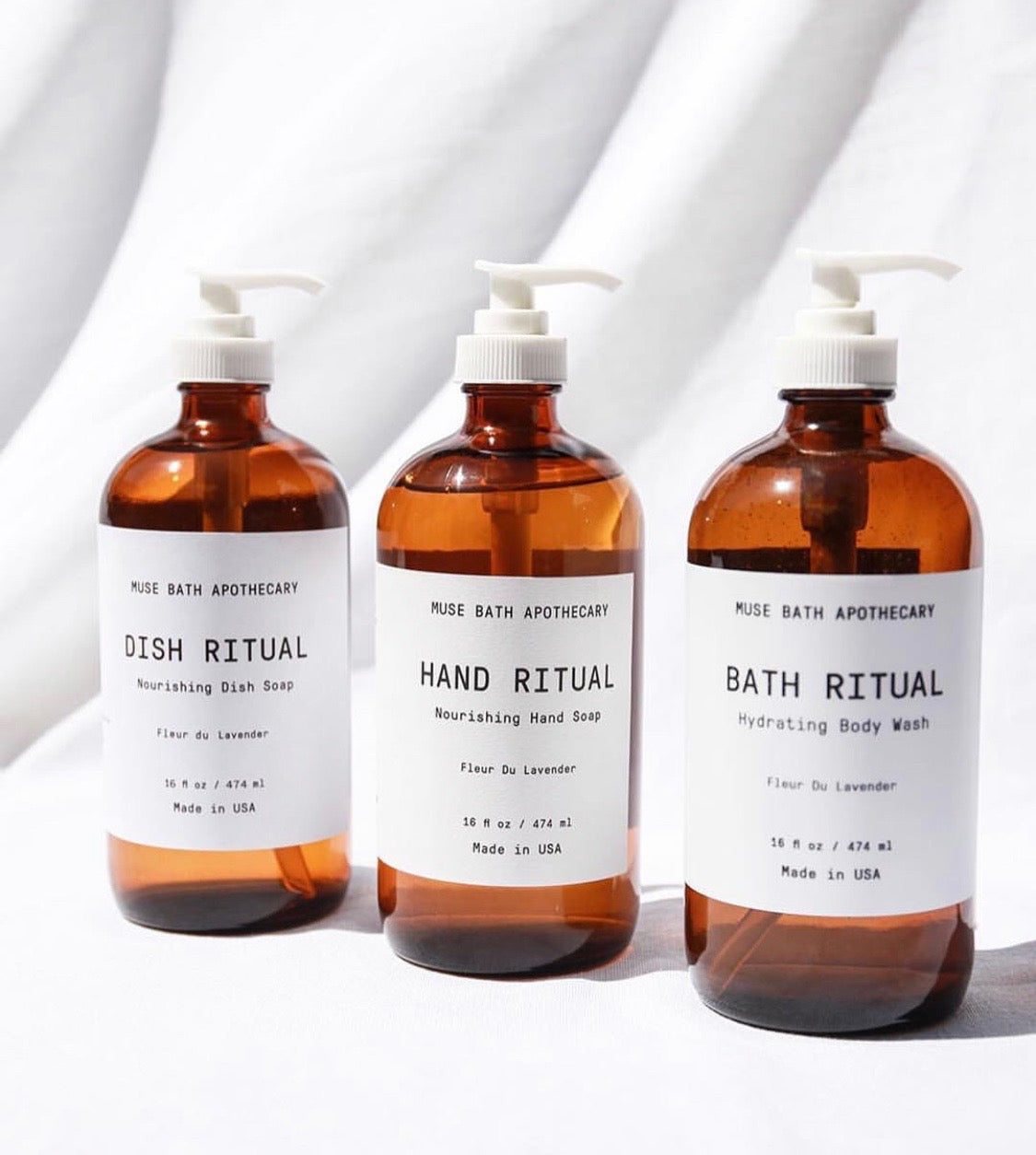 Hand Ritual (Amber Glass) - Muse Bath Apothecary – VIDA ONLINE BOUTIQUE