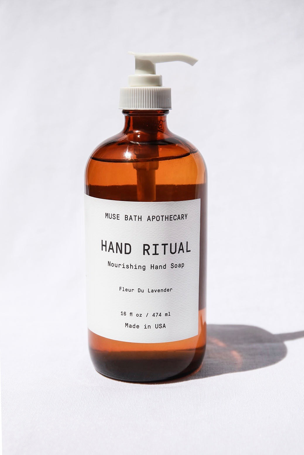 Hand Ritual (Amber Glass) - Muse Bath Apothecary